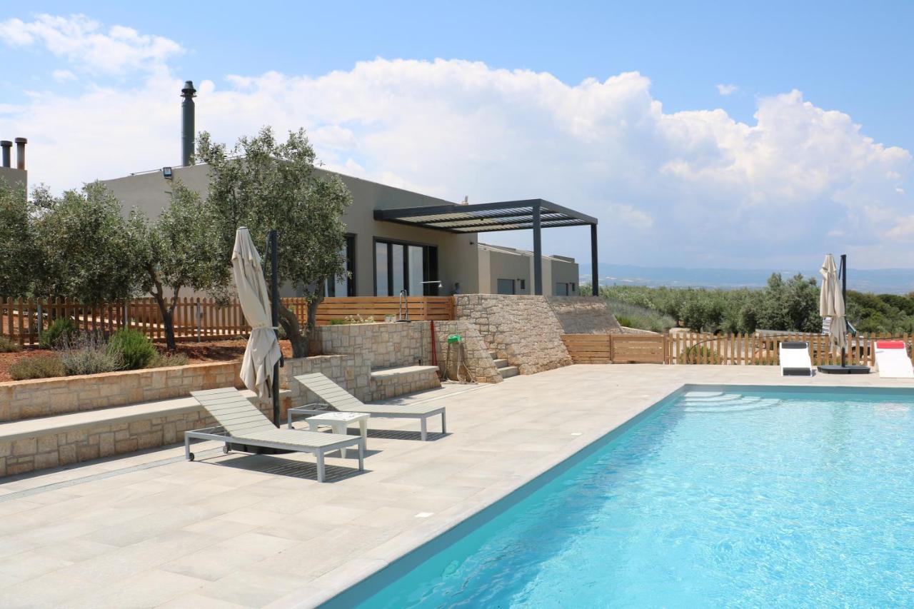 The Olive Hill Villa Ássos Buitenkant foto